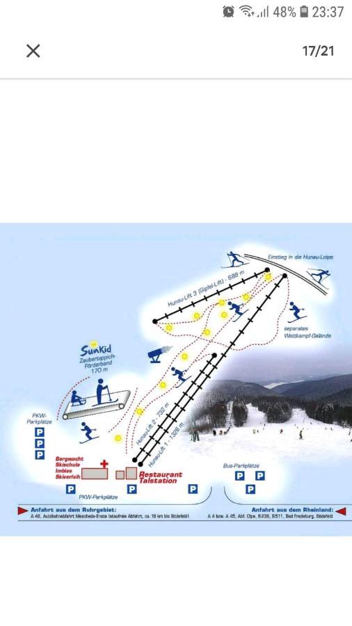 4 Erw. 1 Ki. Ski Entspannung Terasse Ausblick Schmallenberg Dış mekan fotoğraf