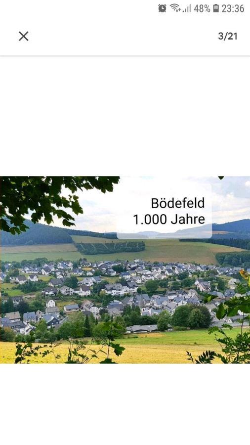 4 Erw. 1 Ki. Ski Entspannung Terasse Ausblick Schmallenberg Dış mekan fotoğraf